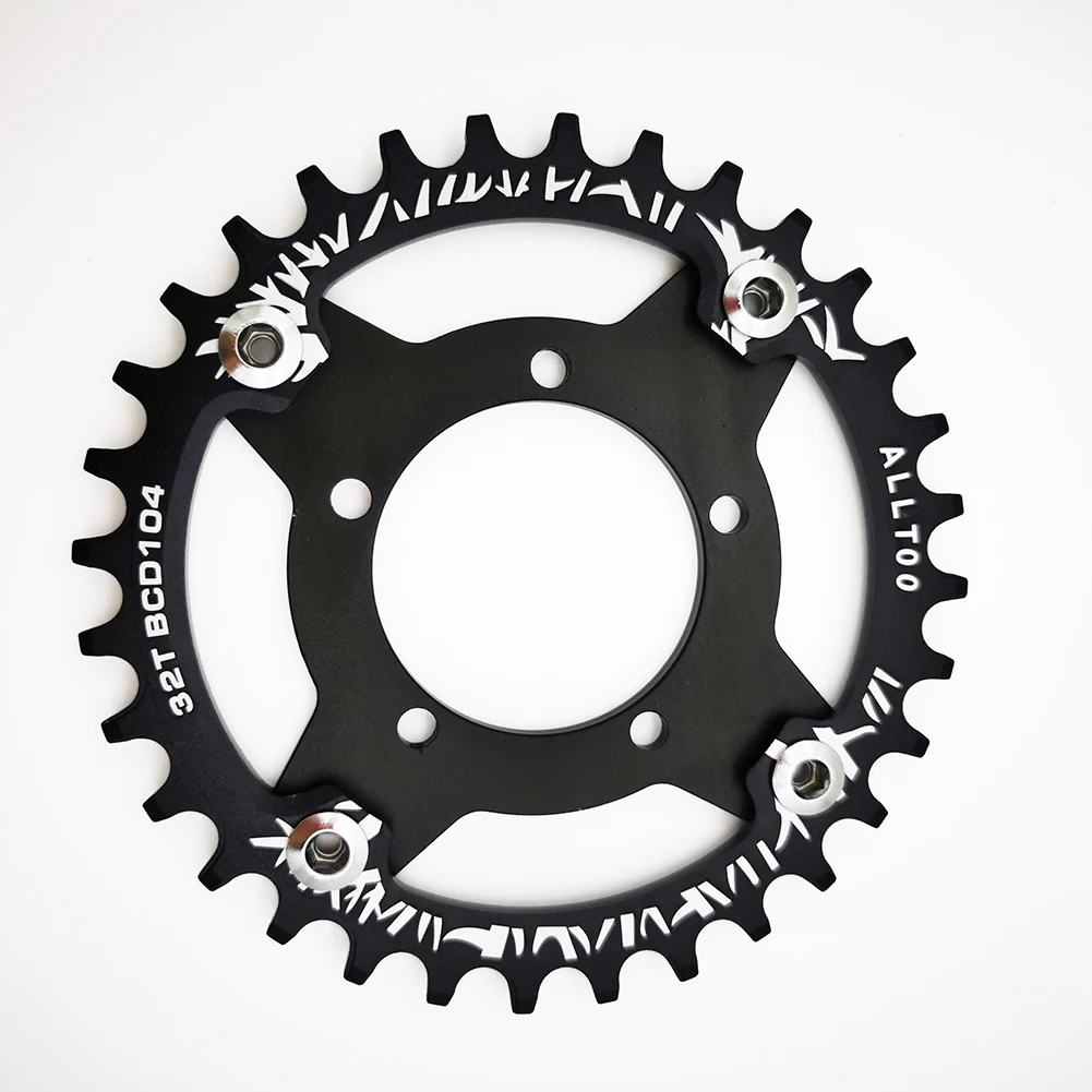 Accessories Durable Chainring 104BCD Electric Bicycle For Bafang Mid Drive Motor Stainless Steel 1pc 32T/34T/36T/38T
Accessories Durable Chainring 104BCD Electric Bicycle For Bafang Mid Drive Motor Stainless Steel 1pc 32T/34T/36T/38T