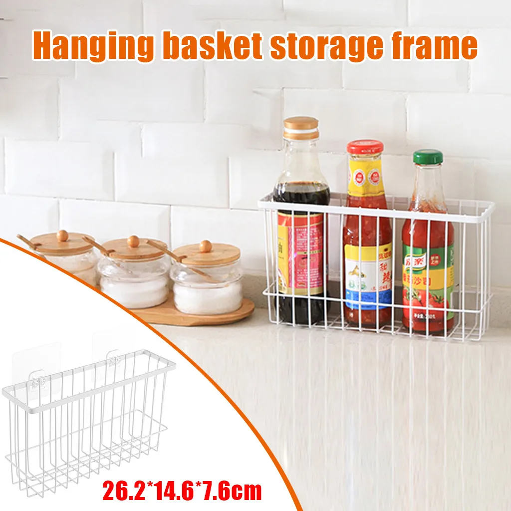 Wire Iron Kitchen Organizer Storage Rack Basket Bathroom Mesh Self-Adhesion Soup Lunch Containers Ice Package for Lunch Boxes
Wire Iron Kitchen Organizer Storage Rack Basket Bathroom Mesh Self-Adhesion Soup Lunch Containers Ice Package for Lunch Boxes