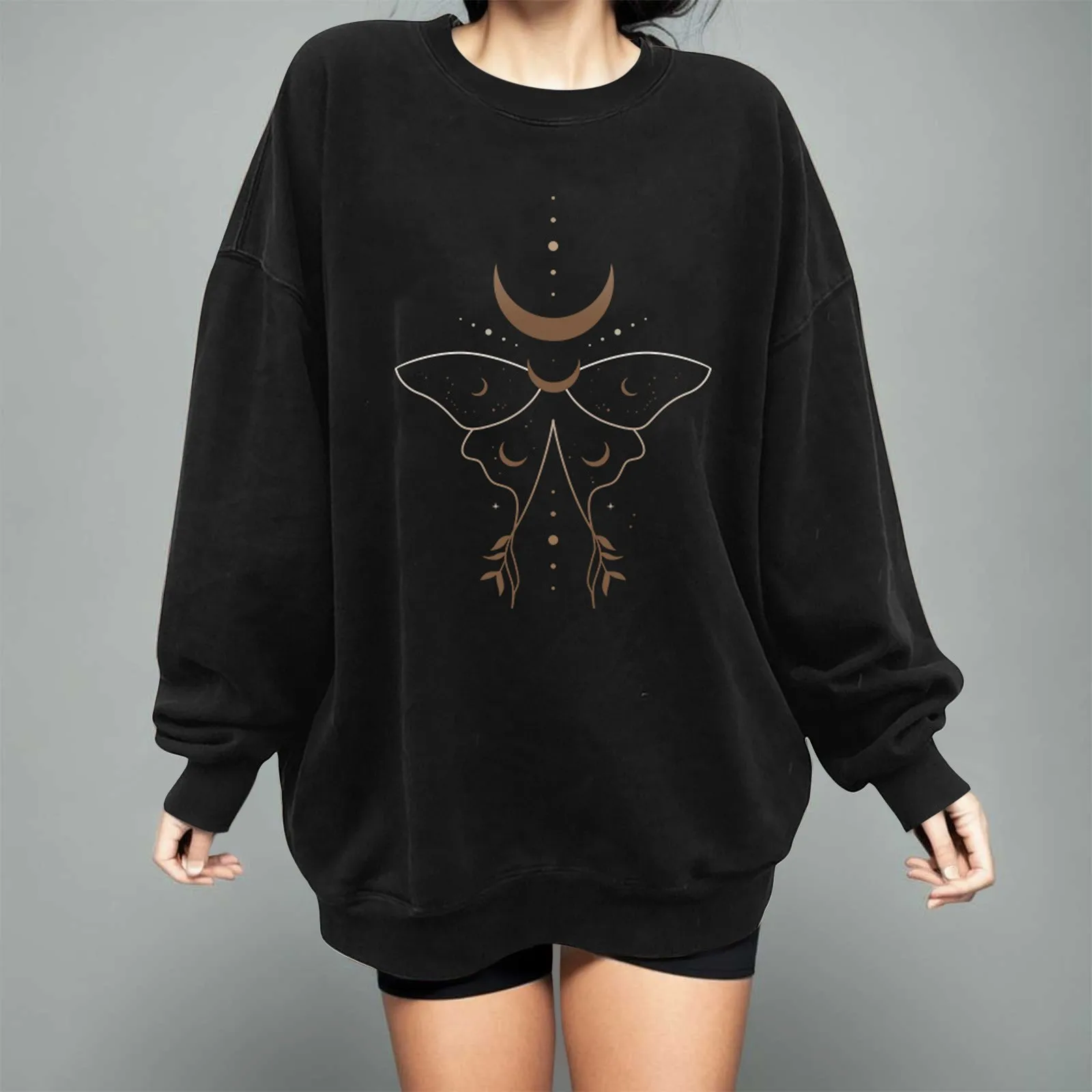 Distressed Sweatshirts Women Halloween Sweatshirt Summertime Long Sleeves Undershirt Sweatshirt for Women Hoodies
Distressed Sweatshirts Women Halloween Sweatshirt Summertime Long Sleeves Undershirt Sweatshirt for Women Hoodies
