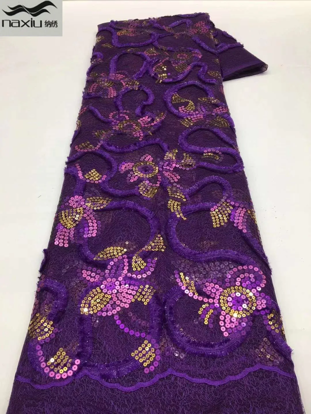 Madison Latest Aqua Purple African Sequins Lace Fabric Embroidery 2022 French Tulle Lace Nigerian Mesh Lace Material For Wedding
Madison Latest Aqua Purple African Sequins Lace Fabric Embroidery 2022 French Tulle Lace Nigerian Mesh Lace Material For Wedding