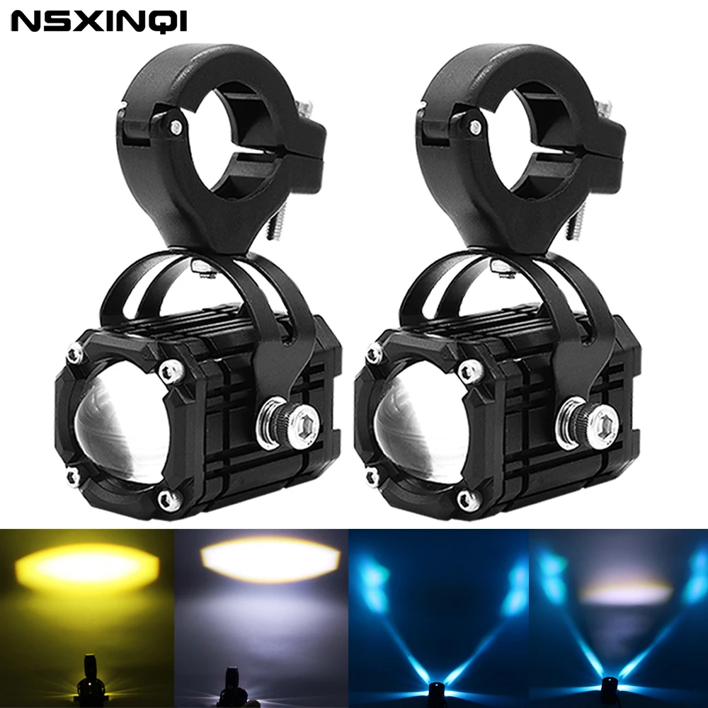 NSXINQI 2pcs Mini Driving Light with Demon Eye Motorcycle Headlight Car Lamps Motor Explorer Fog Lights Motorcycles Accessories
NSXINQI 2pcs Mini Driving Light with Demon Eye Motorcycle Headlight Car Lamps Motor Explorer Fog Lights Motorcycles Accessories