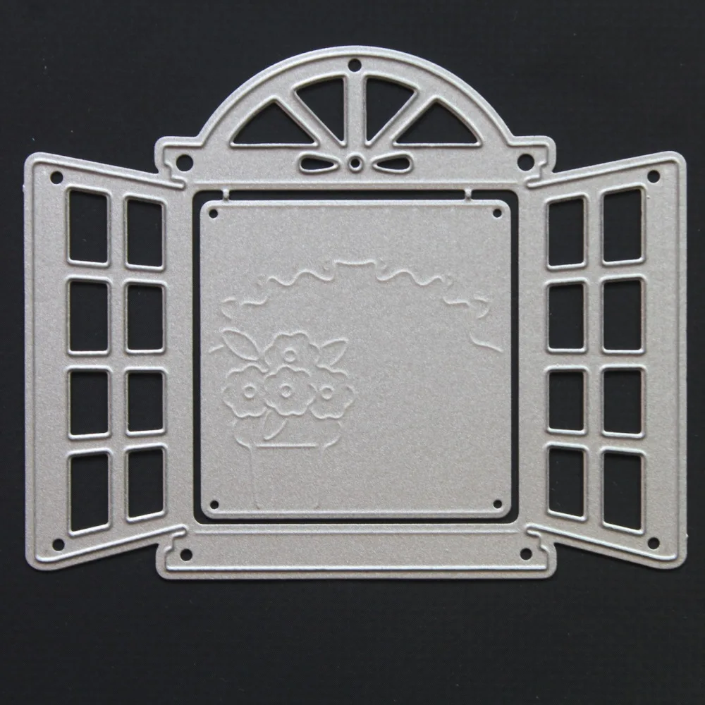 Window Windowsill Metal Steel Frames Cutting Dies DIY Scrapbooking Photo Album Embossing Paper Cards
Window Windowsill Metal Steel Frames Cutting Dies DIY Scrapbooking Photo Album Embossing Paper Cards