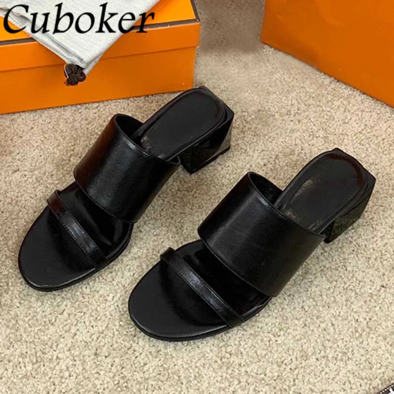 Genuine Leather Mules Summer Shoes 2022 Slip On Black White Shoes For Women Chunky Heels Designer Shoes Party Slippers Femininas
Genuine Leather Mules Summer Shoes 2022 Slip On Black White Shoes For Women Chunky Heels Designer Shoes Party Slippers Femininas