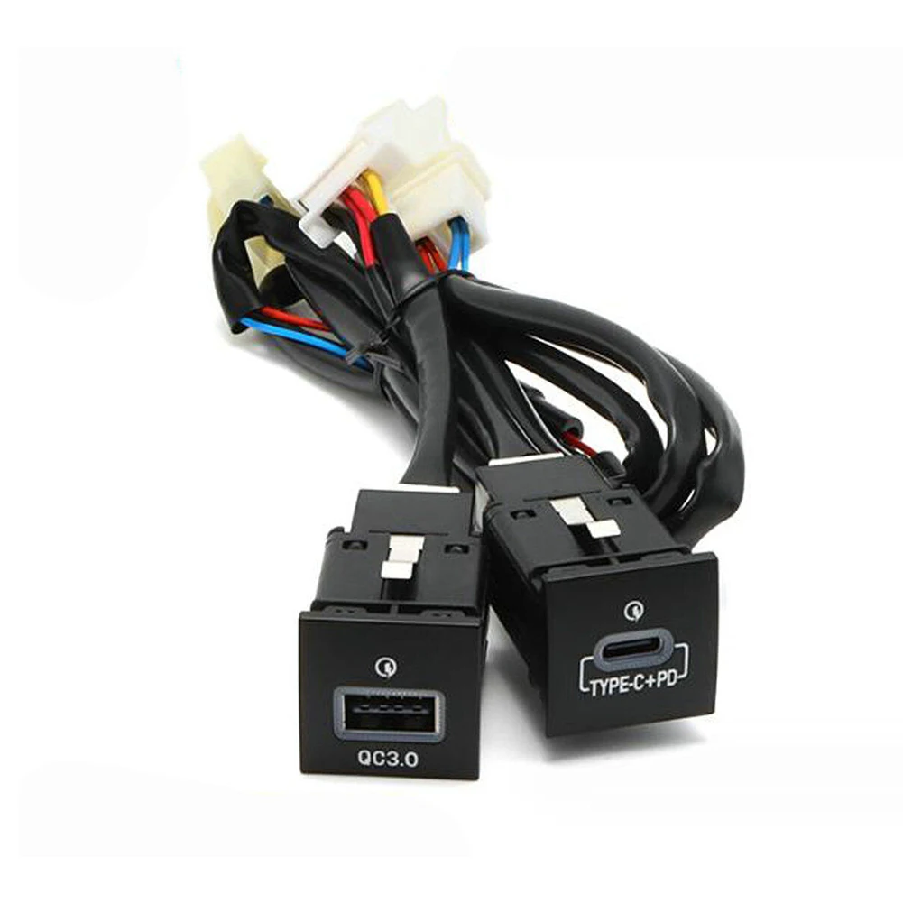 USB QC3.0 Charger PD Kit For Golf For R-Line 2006-2013 MK5 MK6 For Jetta MK6 2010-14 For Scirocco 2008-14 For Touran 11-15
USB QC3.0 Charger PD Kit For Golf For R-Line 2006-2013 MK5 MK6 For Jetta MK6 2010-14 For Scirocco 2008-14 For Touran 11-15