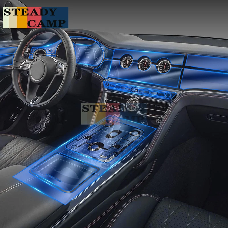 For Bentley Flying Spur 2020-2021Car Interior Center console Transparent TPU Protective film Anti-scratch Repair film Accessorie
For Bentley Flying Spur 2020-2021Car Interior Center console Transparent TPU Protective film Anti-scratch Repair film Accessorie