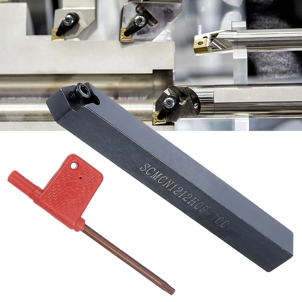 Lathe Tool Holder 12*100mm Alloy Steel 40° SCMCN1212H09-100 Lathe Turning Tool Holder For CC**09T3** Right Hand Turning Tool Hol
Lathe Tool Holder 12*100mm Alloy Steel 40° SCMCN1212H09-100 Lathe Turning Tool Holder For CC**09T3** Right Hand Turning Tool Hol