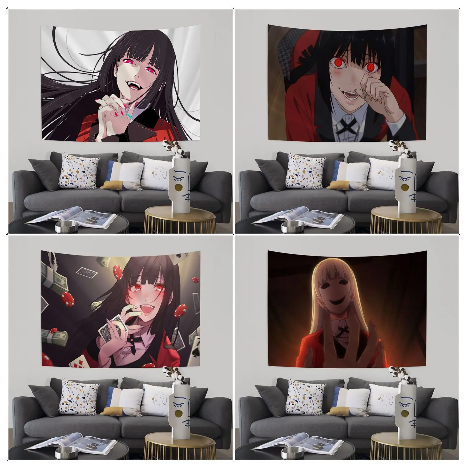 Kakegurui Hippie Wall Hanging Tapestries Home Decoration Hippie Bohemian Decoration Divination Wall Hanging Sheets
Kakegurui Hippie Wall Hanging Tapestries Home Decoration Hippie Bohemian Decoration Divination Wall Hanging Sheets