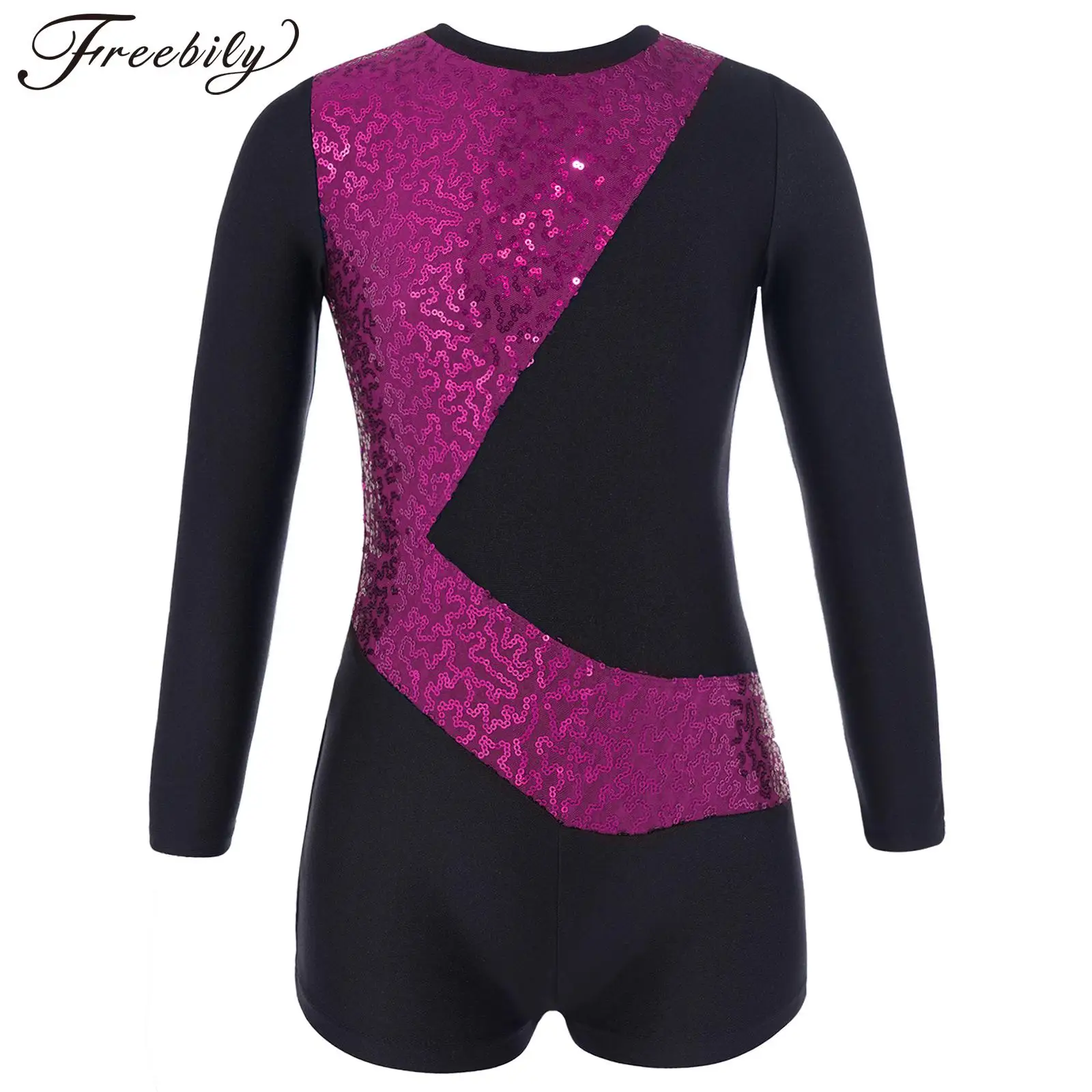 Kids Girls Long Sleeve Ballet Dance Leotards Zipper Jumpsuit Gymnastics Bodysuit Dancing Class Training Performance Dancewear
Kids Girls Long Sleeve Ballet Dance Leotards Zipper Jumpsuit Gymnastics Bodysuit Dancing Class Training Performance Dancewear