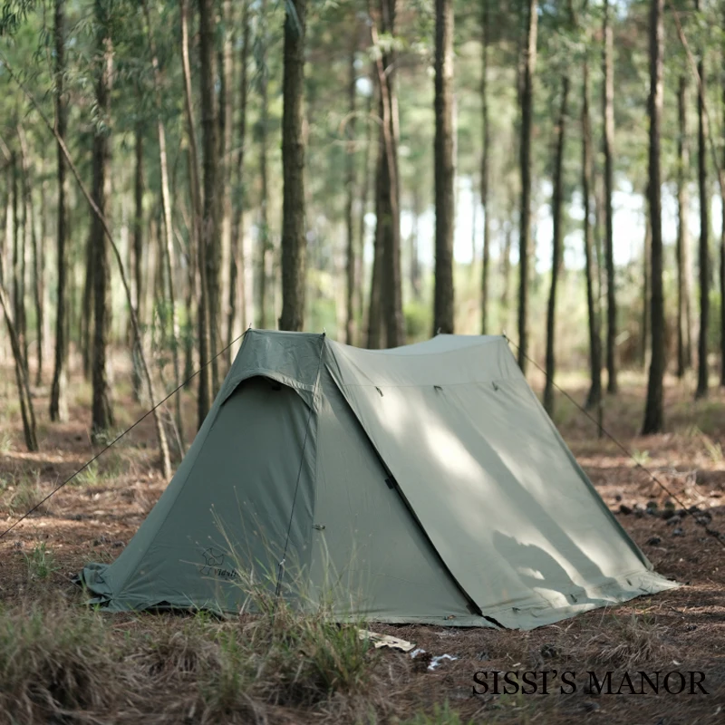 TC Cotton Luxury Aluminum Pole Outdoor Picnic Wilderness Camping Shelter Flame Curtain Fabric Light Army Green & Kakhi Tent
TC Cotton Luxury Aluminum Pole Outdoor Picnic Wilderness Camping Shelter Flame Curtain Fabric Light Army Green & Kakhi Tent