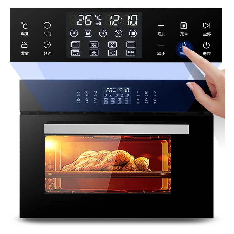 Intelligent Steam Oven Home Embedded Electric Oven Wind Grilled with Rotating Fork ED With Integrated Steaming And Baking
Intelligent Steam Oven Home Embedded Electric Oven Wind Grilled with Rotating Fork ED With Integrated Steaming And Baking