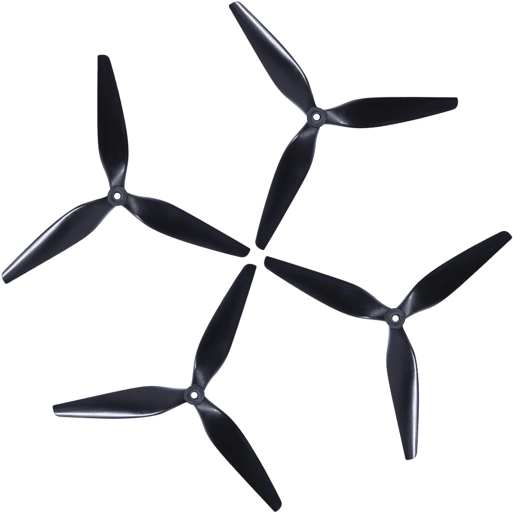 2Pairs(2CW+2CCW) HQPROP 9X5X3 9050 3-Blade Black-Carbon Nylon Propeller for RC Multirotor X-CLASS MacroQuad Cinelifter
2Pairs(2CW+2CCW) HQPROP 9X5X3 9050 3-Blade Black-Carbon Nylon Propeller for RC Multirotor X-CLASS MacroQuad Cinelifter
