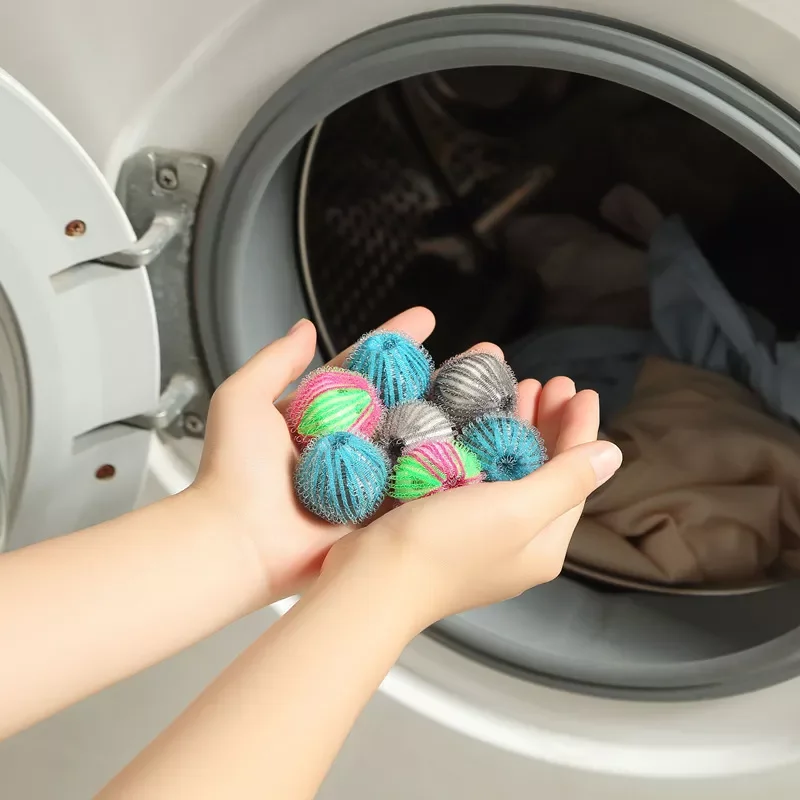 6Pcs/Pack Nylon Laundry Ball Decontamination Washing Machine Cleaning Protection Ball Sticky Hair Cleaning Ball Bathroom Supply
6Pcs/Pack Nylon Laundry Ball Decontamination Washing Machine Cleaning Protection Ball Sticky Hair Cleaning Ball Bathroom Supply