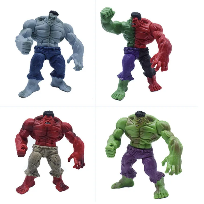 4Pcs/Set 12cm Disney The Avengers Robert Bruce Banner Hulk 4 Color Action Figures Collectible Model Kids Christmas Toys Gifts
4Pcs/Set 12cm Disney The Avengers Robert Bruce Banner Hulk 4 Color Action Figures Collectible Model Kids Christmas Toys Gifts