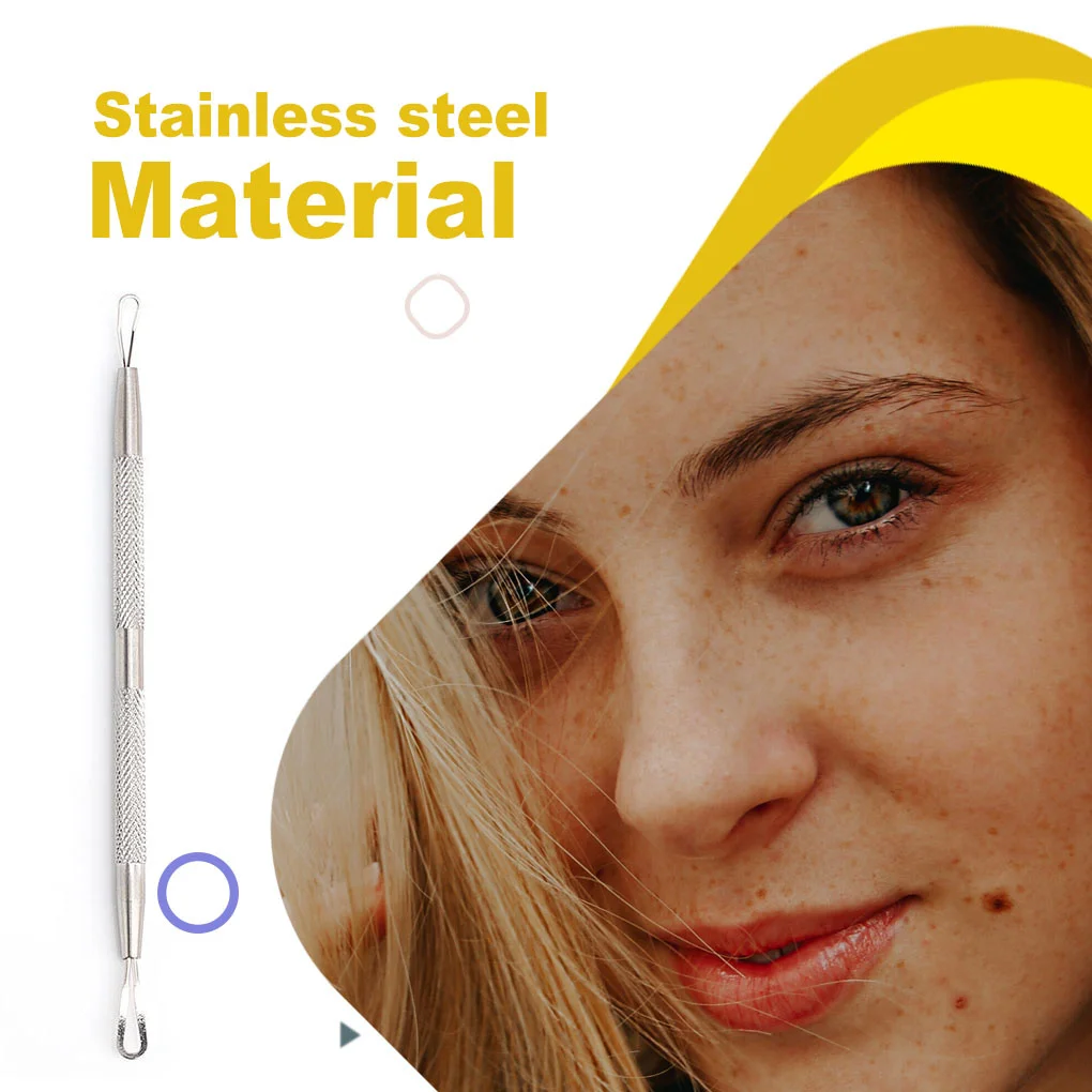 Comedown Remover Skin Care Blackhead Spot Acne Extractor Double End Beginner Reusable Pimple Extraction Removal Tool
Comedown Remover Skin Care Blackhead Spot Acne Extractor Double End Beginner Reusable Pimple Extraction Removal Tool
