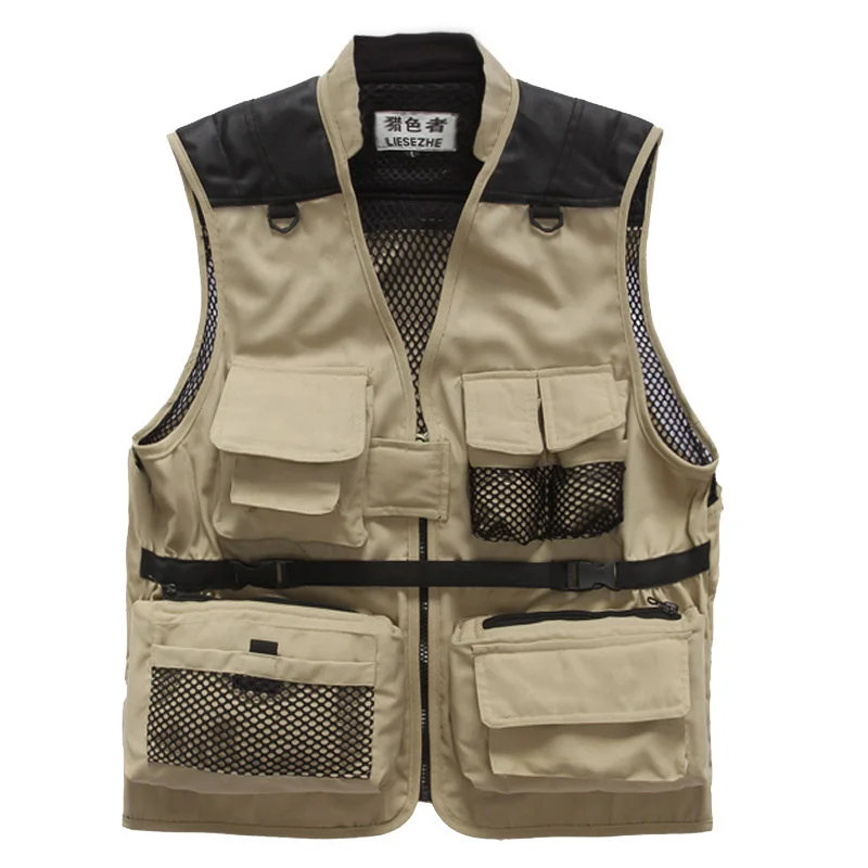 Mens Multi Pocket Fishing Vest Summer Outdoor Trekking Camping Breathable Quick Dry Waistcoat Hiking Travel Photography Overalls
Mens Multi Pocket Fishing Vest Summer Outdoor Trekking Camping Breathable Quick Dry Waistcoat Hiking Travel Photography Overalls
