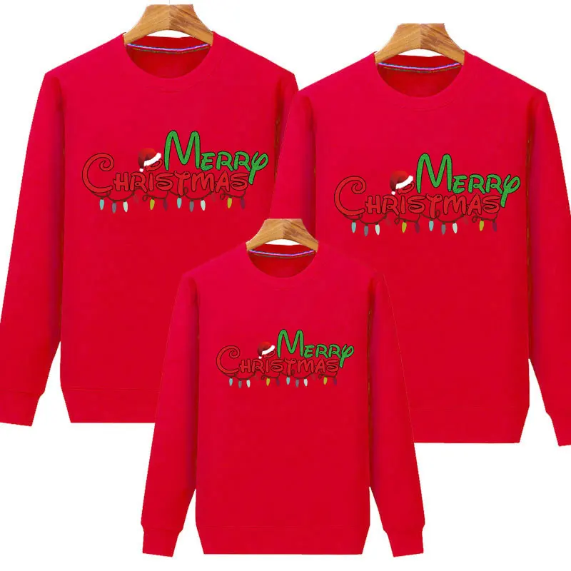 New Year Family Christmas Jersey Mom Dad Kids Baby Family Matching Outfits Winter Sweatshirt Jumper Women Men Baby Xmas Shirt
New Year Family Christmas Jersey Mom Dad Kids Baby Family Matching Outfits Winter Sweatshirt Jumper Women Men Baby Xmas Shirt