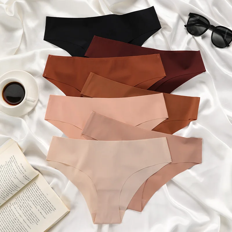 Ice Silk Girls Briefs Women Panties Sexy Underwear Seamless T Back Candy Color G String Yoga Thong Underpants Plus Size S-XL
Ice Silk Girls Briefs Women Panties Sexy Underwear Seamless T Back Candy Color G String Yoga Thong Underpants Plus Size S-XL