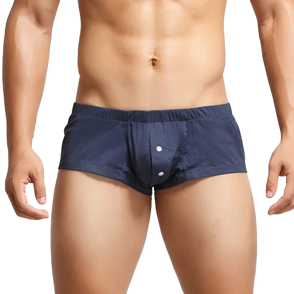 Mens Underwear For Male Sexy Button U Convex Pouch Panties Underpants Soft Boxers Shorts Low Rise Trunks Autumn Homewear
Mens Underwear For Male Sexy Button U Convex Pouch Panties Underpants Soft Boxers Shorts Low Rise Trunks Autumn Homewear