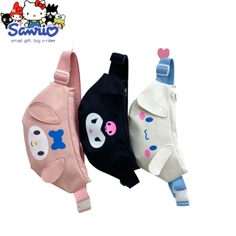 Kawaii Sanrio Crossbody Cinnamoroll Chest Bag Anime Kuromi Messenger Bag MyMelody Waist Pack Mobile Phone Bag Purses Women Gift
Kawaii Sanrio Crossbody Cinnamoroll Chest Bag Anime Kuromi Messenger Bag MyMelody Waist Pack Mobile Phone Bag Purses Women Gift