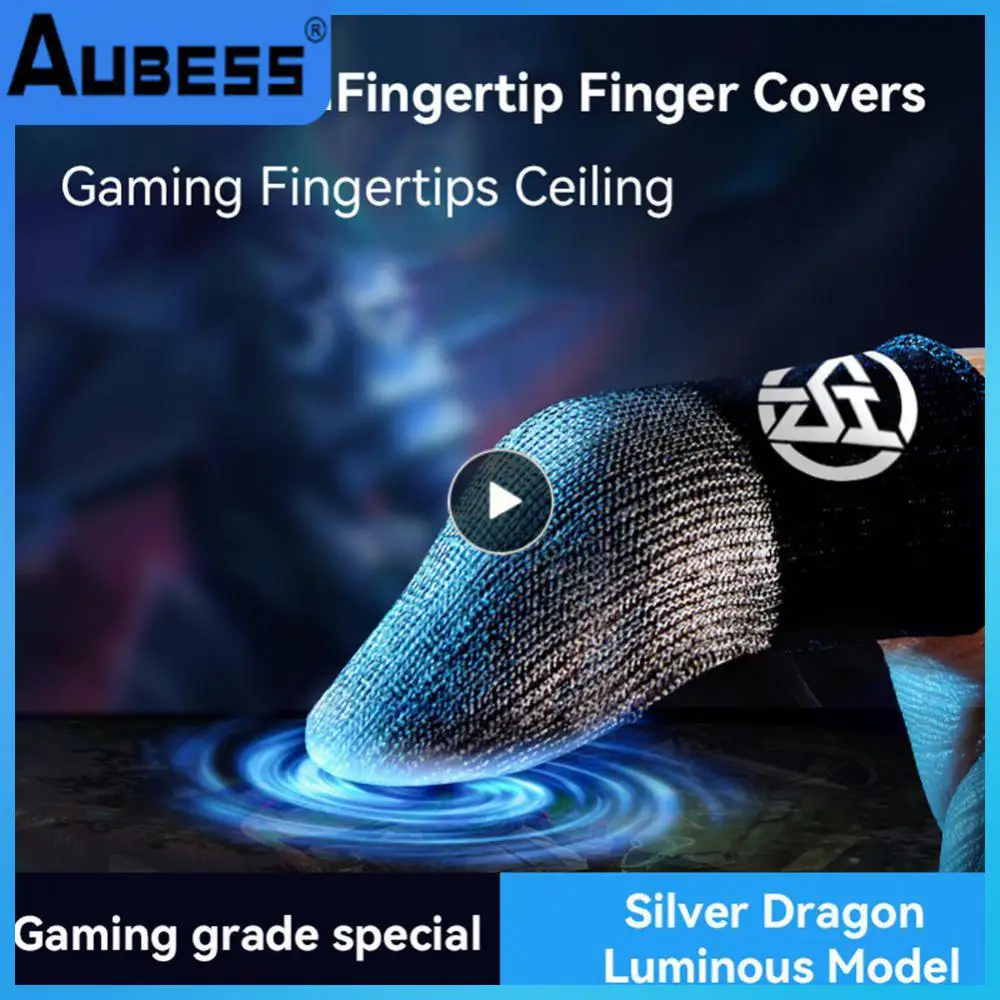 2 Pair Game Finger Cots Sweatproof Game Controller High Quality Convenient Thumb Fingertip Sleeves For Mobile Games Finger Cover
2 Pair Game Finger Cots Sweatproof Game Controller High Quality Convenient Thumb Fingertip Sleeves For Mobile Games Finger Cover