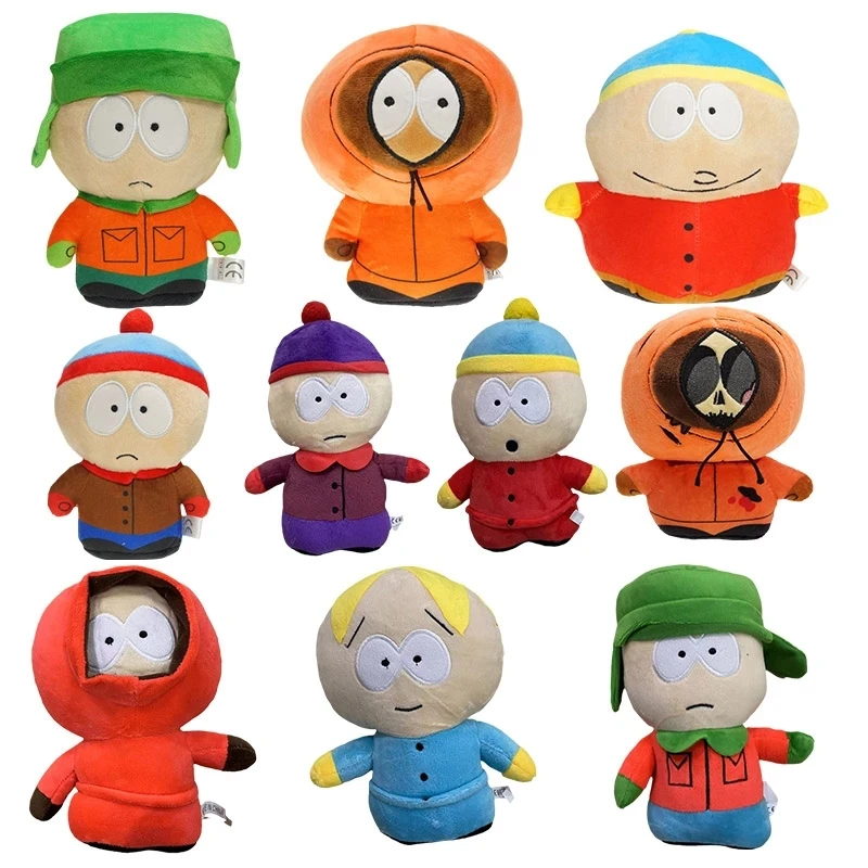 New 18cm The South Stan Parks Plush Toys cartoon Plush Doll Kyle Kenny Cartman Plushie Pillow Peluche Toy Children Birthday Gift
New 18cm The South Stan Parks Plush Toys cartoon Plush Doll Kyle Kenny Cartman Plushie Pillow Peluche Toy Children Birthday Gift