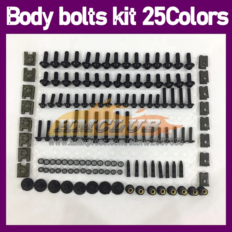268PS Body Bolt Screw Nuts For HONDA CBR1100XX Blackbird CBR1100 CBR 1000 XX 2002 2003 2004 05 06 Fairing Bolts Full Screws Kit
268PS Body Bolt Screw Nuts For HONDA CBR1100XX Blackbird CBR1100 CBR 1000 XX 2002 2003 2004 05 06 Fairing Bolts Full Screws Kit