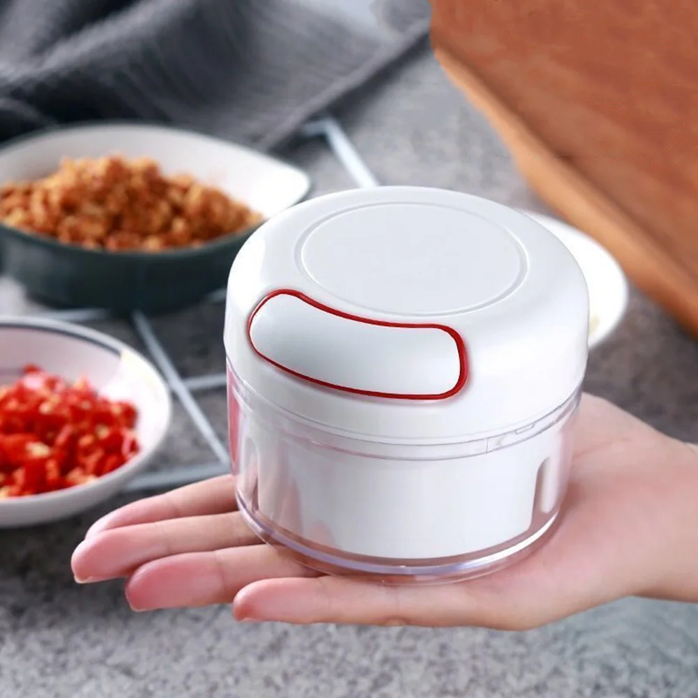 Mini Food Garlic Vegetable Grinder Chopper Mincer Crusher Press For Meat Nuts Pepper Onion Multi-function Manual Food Processor
Mini Food Garlic Vegetable Grinder Chopper Mincer Crusher Press For Meat Nuts Pepper Onion Multi-function Manual Food Processor