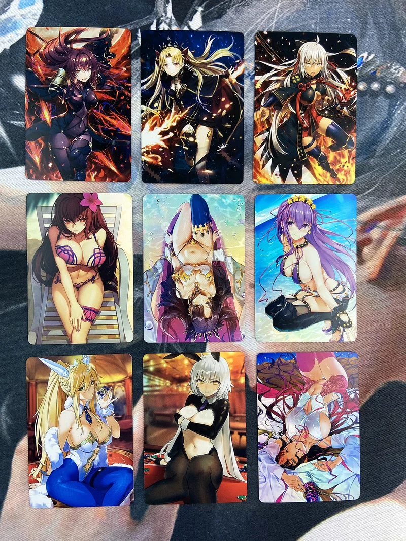 9 шт./компл. Fate Fgo Fate Grand Order, купальник бикини № 6, привлекательная красота, хобби, коллекционная игра, аниме коллекционные открытки, сексуальн...
9 шт./компл. Fate Fgo Fate Grand Order, купальник бикини № 6, привлекательная красота, хобби, коллекционная игра, аниме коллекционные открытки, сексуальн...
