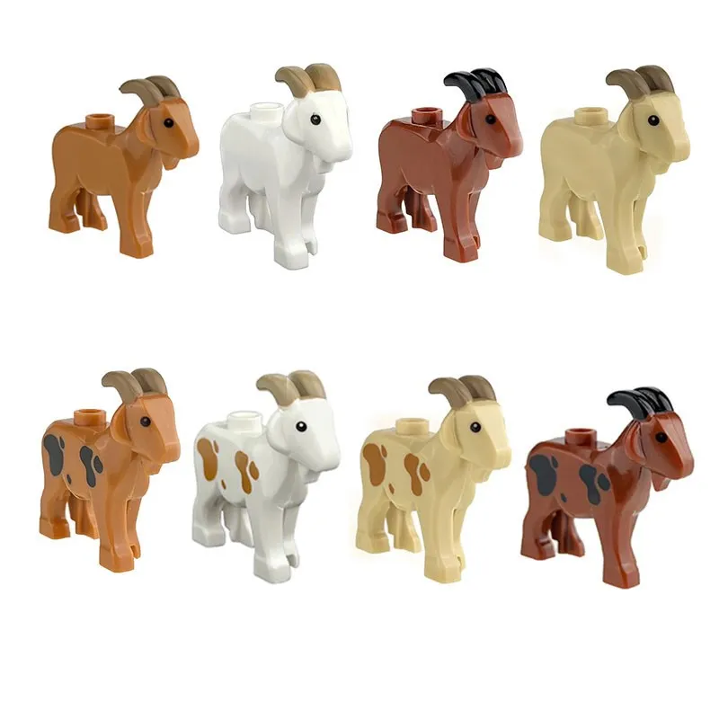 Animals Cute Sheep Goat Cow Pig Dog Model Figures MOC Building Blocks Toys for Children Gifts DIY Toy Animal Part
Animals Cute Sheep Goat Cow Pig Dog Model Figures MOC Building Blocks Toys for Children Gifts DIY Toy Animal Part