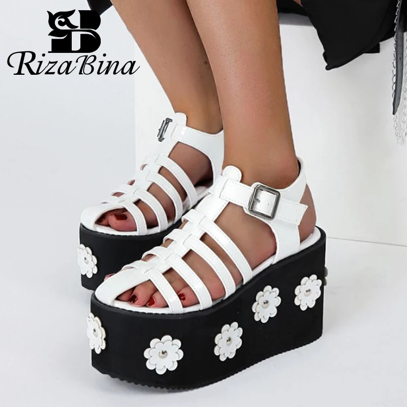 RIZABINA New Arrivals Ladies Sandals High Platform Wedges Summer Shoes For Women Fashion Ins Hot Club Shoes Footwear Size 35-40
RIZABINA New Arrivals Ladies Sandals High Platform Wedges Summer Shoes For Women Fashion Ins Hot Club Shoes Footwear Size 35-40