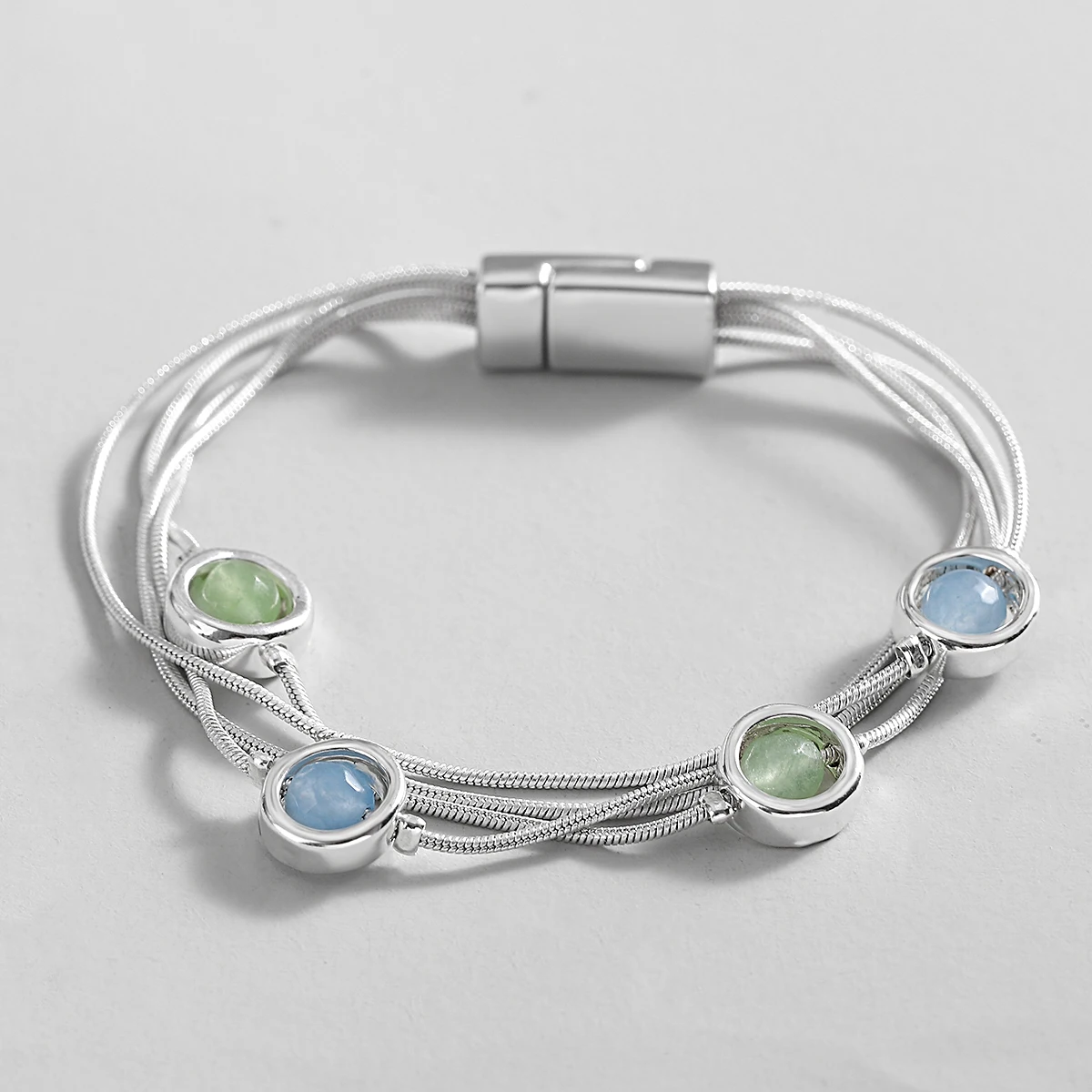 Amorcome Blue Green Color Stone Charm Bracelets for Women Girls Snake Chain Layered Bracelet Accessories Jewelry
Amorcome Blue Green Color Stone Charm Bracelets for Women Girls Snake Chain Layered Bracelet Accessories Jewelry