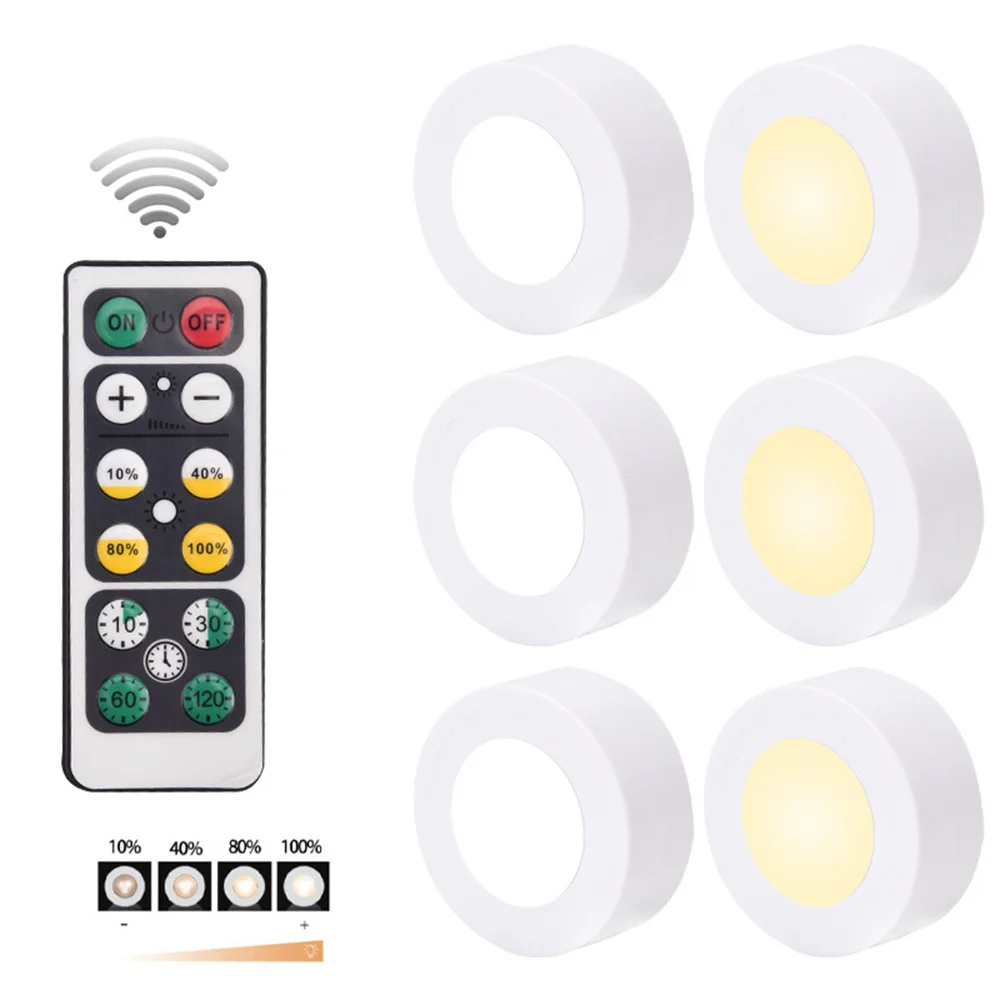 Dimmable Mini Led Cabinet Light & Remote &Timer Puck Lamp Touch Sensor Night Light for Kitchen,Wardrobe,Stairs,Closet
Dimmable Mini Led Cabinet Light & Remote &Timer Puck Lamp Touch Sensor Night Light for Kitchen,Wardrobe,Stairs,Closet