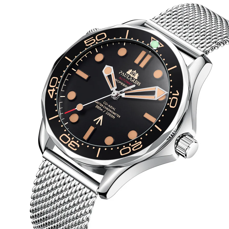 High-End Elegant Fashion Automatic Mechanical Luminous Steel Mesh Men's Watch Automatic Watch
High-End Elegant Fashion Automatic Mechanical Luminous Steel Mesh Men's Watch Automatic Watch