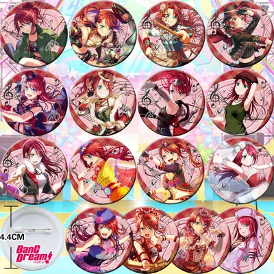 16pcs BanG Dream Tomoe Udagawa 44mm Bedge Figure Badge Button Brooch Pin Souvenir Anime Cosplay Gift 3846
16pcs BanG Dream Tomoe Udagawa 44mm Bedge Figure Badge Button Brooch Pin Souvenir Anime Cosplay Gift 3846