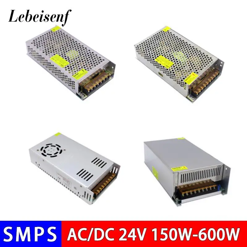 DC24V 150W 240W 360W 400W 480W 500W 600W 110V 220V AC to DC 24V Switching Power Supply LED Lighting Transformer Drive Adapter
DC24V 150W 240W 360W 400W 480W 500W 600W 110V 220V AC to DC 24V Switching Power Supply LED Lighting Transformer Drive Adapter