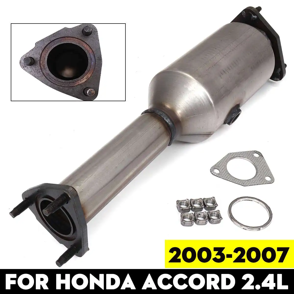 Высокопоточный выхлопной каталитический конвертер для Honda Accord 2.4L 2003 2004 2005 2006 2007 выхлопной коллектор из нержавеющей стали
Высокопоточный выхлопной каталитический конвертер для Honda Accord 2.4L 2003 2004 2005 2006 2007 выхлопной коллектор из нержавеющей стали
