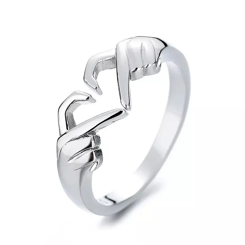 Love Heart Ring Romantic Hands Than Heart Pattern Rings For Women 2022 New Creative Korean Trendy Romantic Wedding Jewelry Gifts
Love Heart Ring Romantic Hands Than Heart Pattern Rings For Women 2022 New Creative Korean Trendy Romantic Wedding Jewelry Gifts