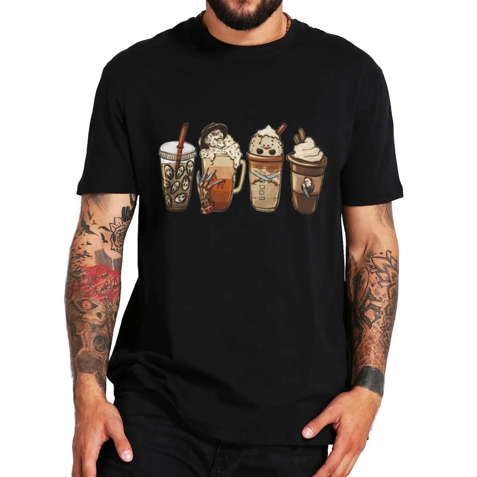 Kaus Kopi Horor Halloween Kaus Grafis Musim Seram Kopi Film Horor 100% Katun Ukuran UE
Kaus Kopi Horor Halloween Kaus Grafis Musim Seram Kopi Film Horor 100% Katun Ukuran UE