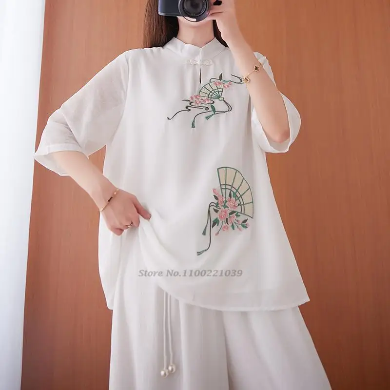 2022 ladies vintage qipao blouses chinese traditional flower embroidery qipao blouse women qipao top ethnic cheongsam blouse
2022 ladies vintage qipao blouses chinese traditional flower embroidery qipao blouse women qipao top ethnic cheongsam blouse