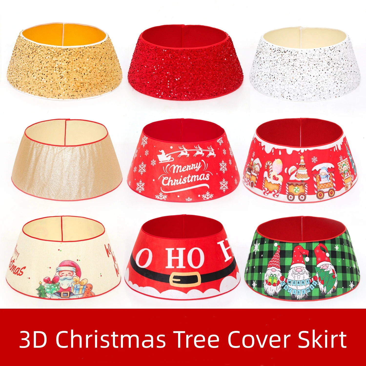Large Christmas Tree Cover Skirt Sequin Plush Decorations Surround Base Christmas Decor Christmas Tree Skirts Ornaments New Year
Large Christmas Tree Cover Skirt Sequin Plush Decorations Surround Base Christmas Decor Christmas Tree Skirts Ornaments New Year