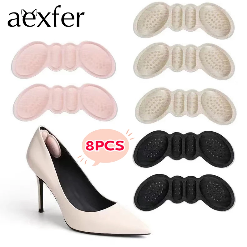 4pairs Women High Heel Palmilhas for Shoes Adhesive Heel Pads Anti-wear Liner Protector Sticker Pain Relief Foot Stickers
4pairs Women High Heel Palmilhas for Shoes Adhesive Heel Pads Anti-wear Liner Protector Sticker Pain Relief Foot Stickers