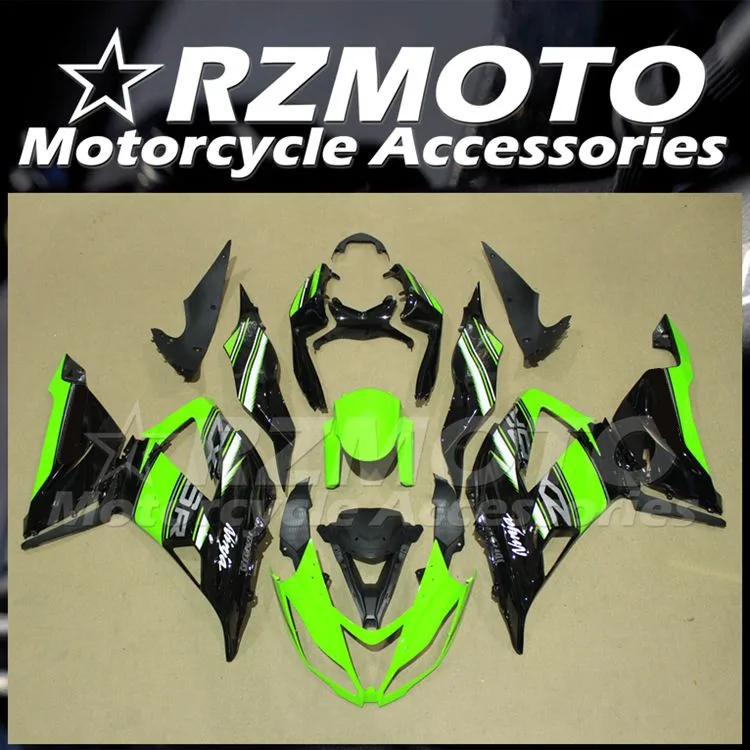 4Gifts New ABS Fairings Kit Fit for Kawasaki Ninja ZX-6R 636 599 2013 2014 2015 2016 2017 2018 13 14 15 16 17 18 Green Black
4Gifts New ABS Fairings Kit Fit for Kawasaki Ninja ZX-6R 636 599 2013 2014 2015 2016 2017 2018 13 14 15 16 17 18 Green Black
