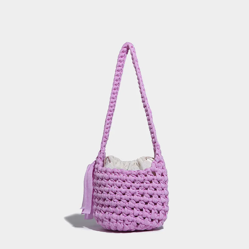 Women's Summer Tassel Handbag Hollow Out Beach Woven Bag Handmade Vacation Female Shoulder Bag Grass Designer Woven Handbags
Women's Summer Tassel Handbag Hollow Out Beach Woven Bag Handmade Vacation Female Shoulder Bag Grass Designer Woven Handbags