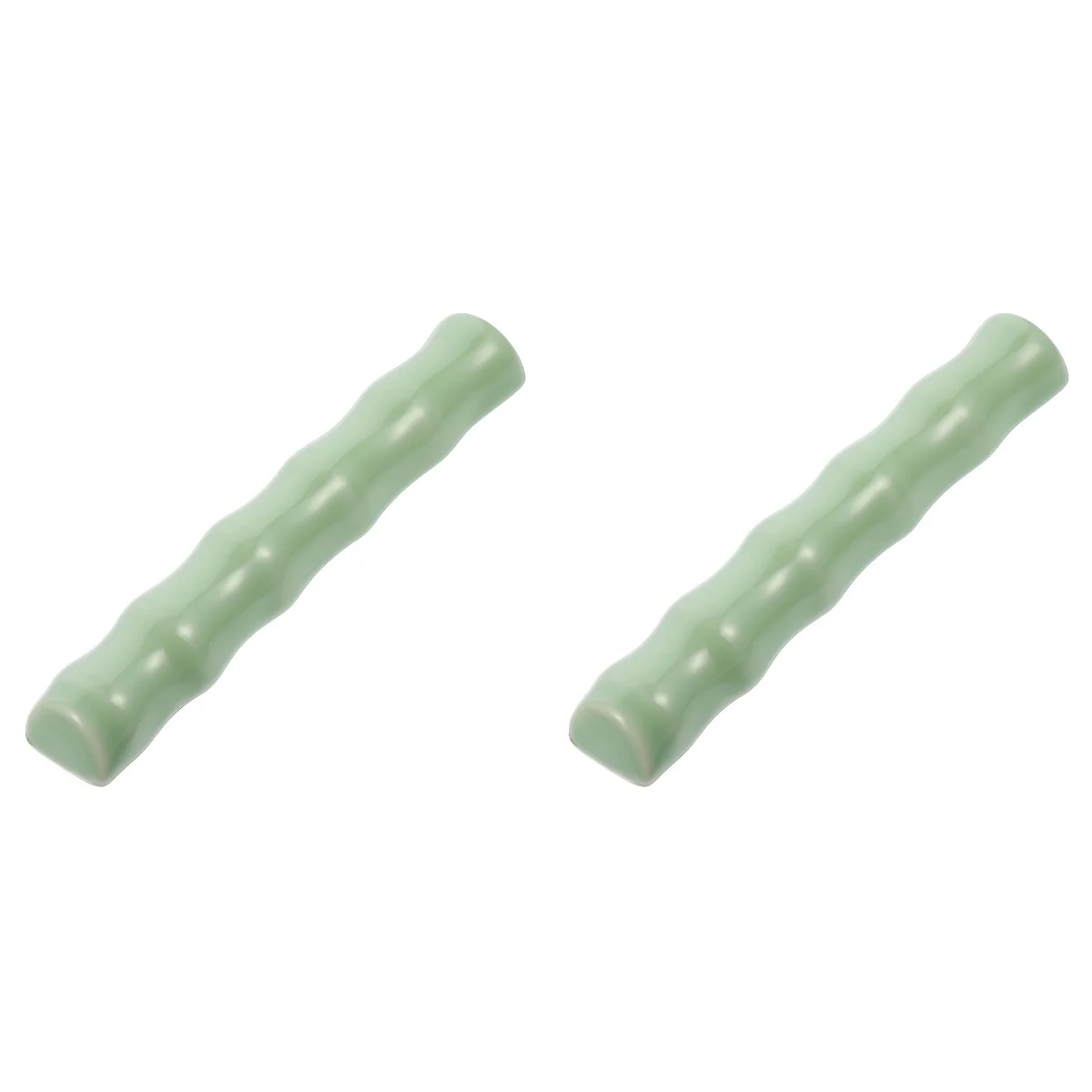 2x Vintage Chinese Style Ceramic Bamboo Joint Letterweight Calligraphy Paperweight Holding Paper Weight Brush Pen Rest
2x Vintage Chinese Style Ceramic Bamboo Joint Letterweight Calligraphy Paperweight Holding Paper Weight Brush Pen Rest