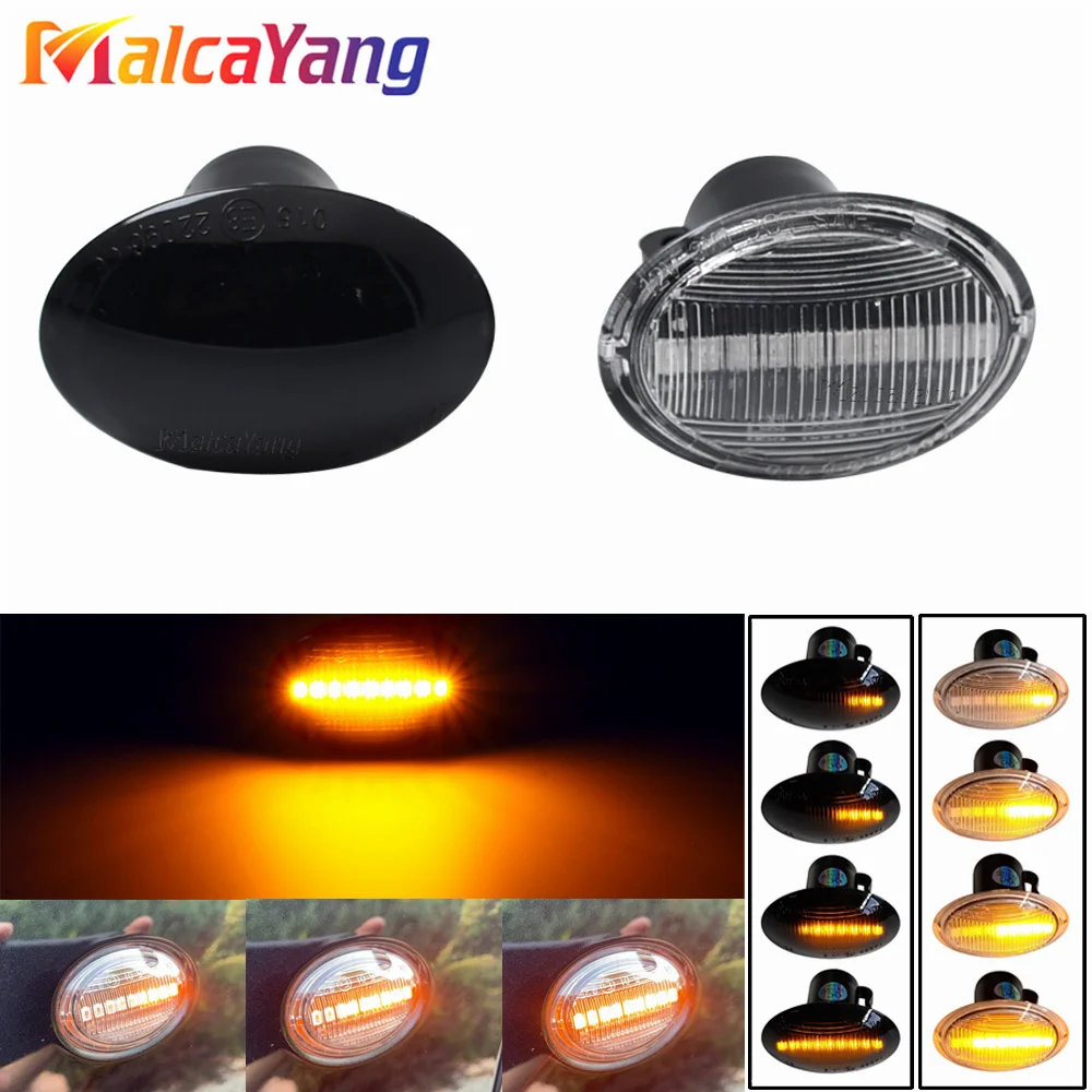 For Maserati GranCabrio Granturismo Quattroporte Lancia Lybra Fiat 500 Ford KA Alfa 4C Dynamic LED Side Marker Turn Signal Light
For Maserati GranCabrio Granturismo Quattroporte Lancia Lybra Fiat 500 Ford KA Alfa 4C Dynamic LED Side Marker Turn Signal Light