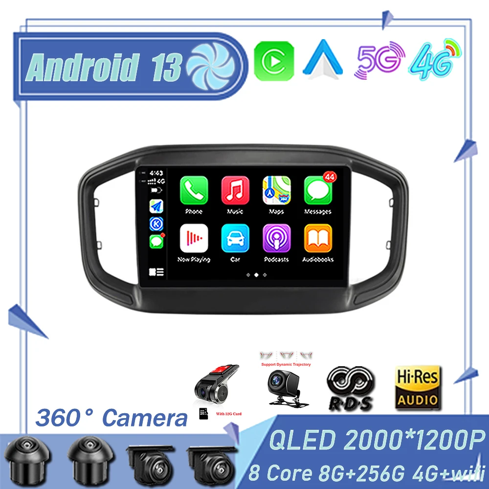 Автомагнитола 9 дюймов, Android 13, мультимедийный плеер, навигация, стерео, GPS, QLED, IPS, Scherm DSP для Fiat Strada 2020 - 2022
Автомагнитола 9 дюймов, Android 13, мультимедийный плеер, навигация, стерео, GPS, QLED, IPS, Scherm DSP для Fiat Strada 2020 - 2022