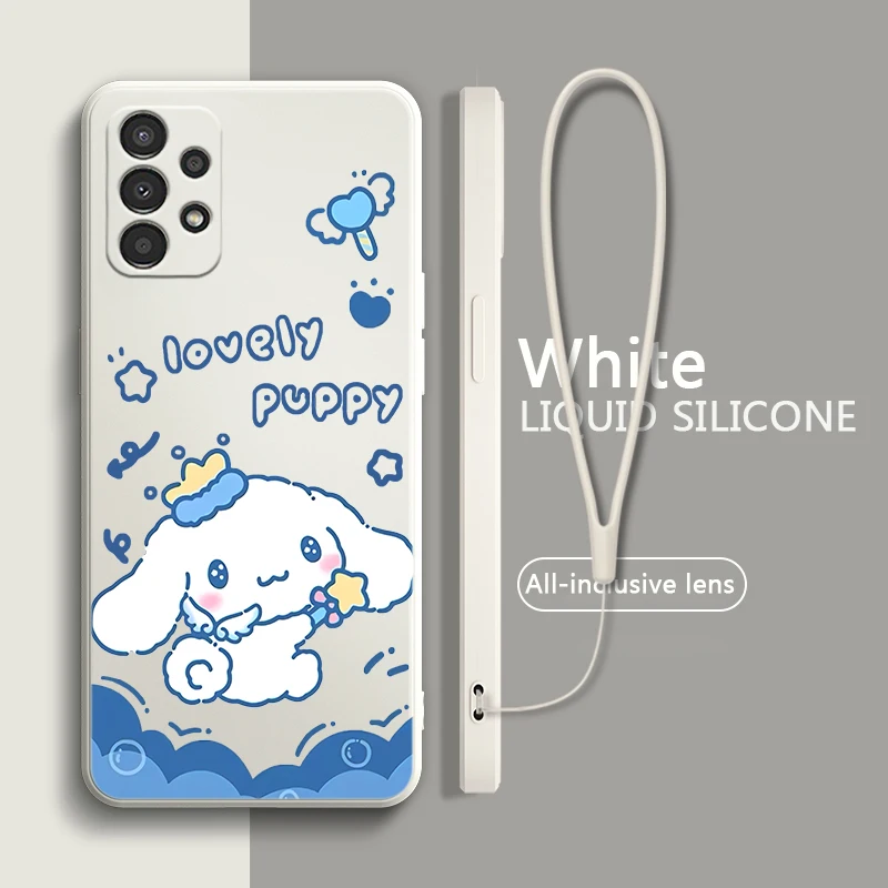 cinnamoroll Cute Anime Liquid Rope Case For Samsung A91 A81 A71 A51 A41 A31 A11 A30 A50S A3 A03S A02 A01 Core Cover
cinnamoroll Cute Anime Liquid Rope Case For Samsung A91 A81 A71 A51 A41 A31 A11 A30 A50S A3 A03S A02 A01 Core Cover