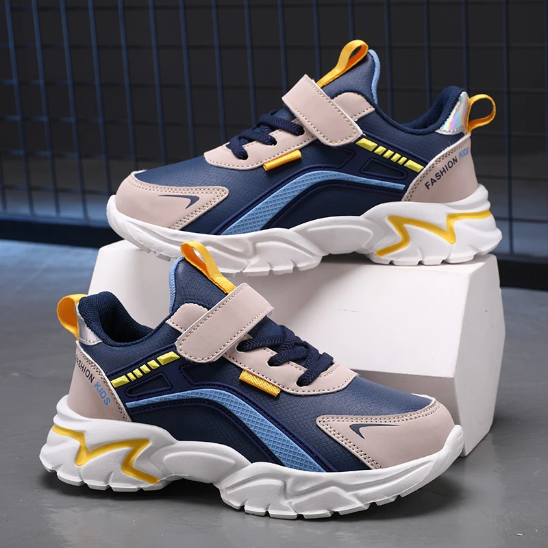 Children's Fashion Sports Shoes Boys' Running Leisure Breathable Outdoor Kids Shoes Lightweight Single Double Net Leather Cotton
Children's Fashion Sports Shoes Boys' Running Leisure Breathable Outdoor Kids Shoes Lightweight Single Double Net Leather Cotton