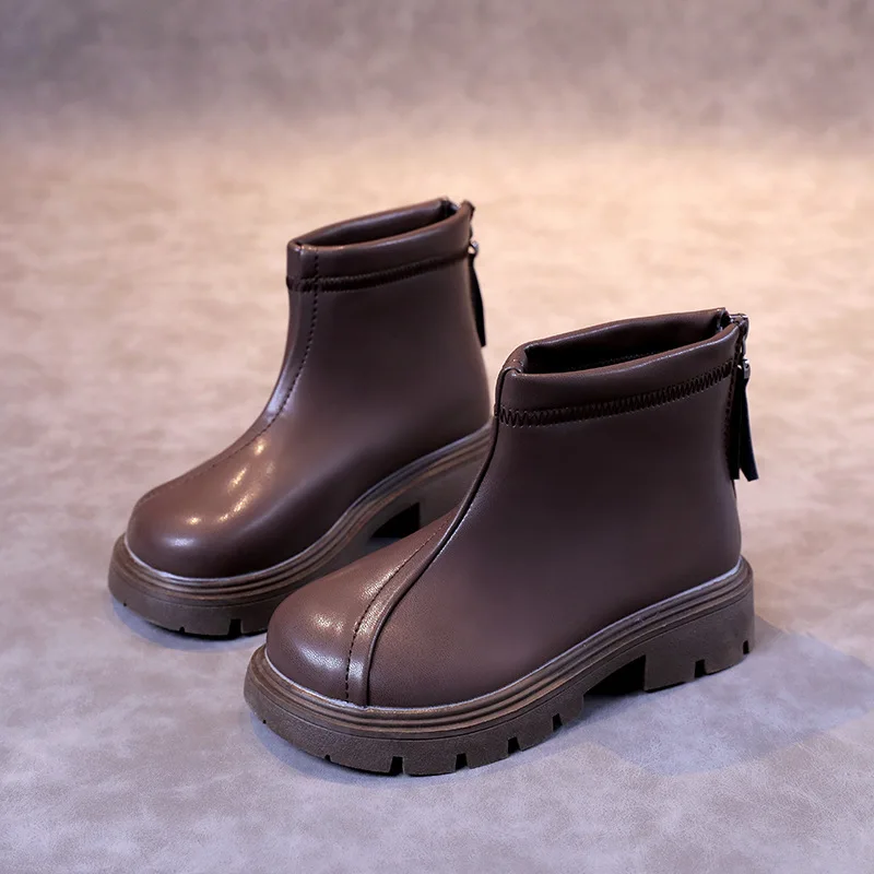 Baby Girl Shoes Soft Soled Short Boot Leather Boot Children Westernized Fashion Boy Boot Baby Shoe Botas Para Niña Zapatos Niña 
Baby Girl Shoes Soft Soled Short Boot Leather Boot Children Westernized Fashion Boy Boot Baby Shoe Botas Para Niña Zapatos Niña