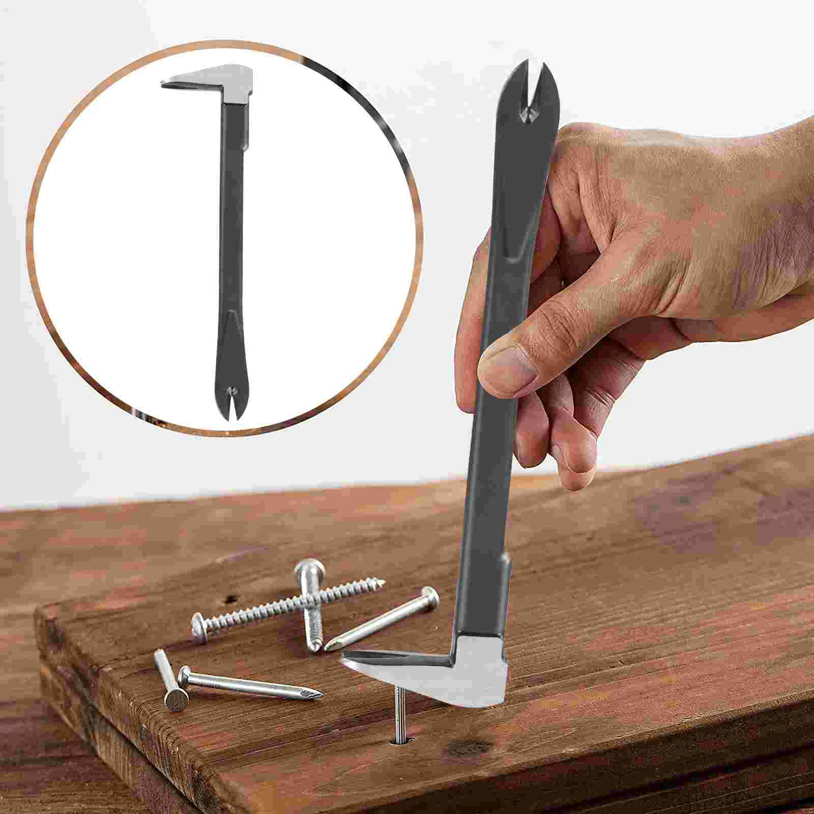 Nail Puller Carbon Steel Useful Flat Multi-purpose Extractor Cats Paw Pry Bar Mini
Nail Puller Carbon Steel Useful Flat Multi-purpose Extractor Cats Paw Pry Bar Mini